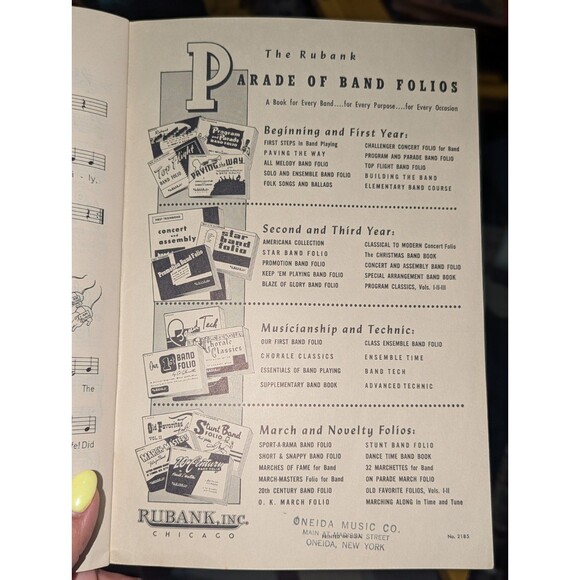 Vintage Tomette Tunes & Technic SONG FLUTE Music SHEET Booklet 1941 - Picture 4 of 4